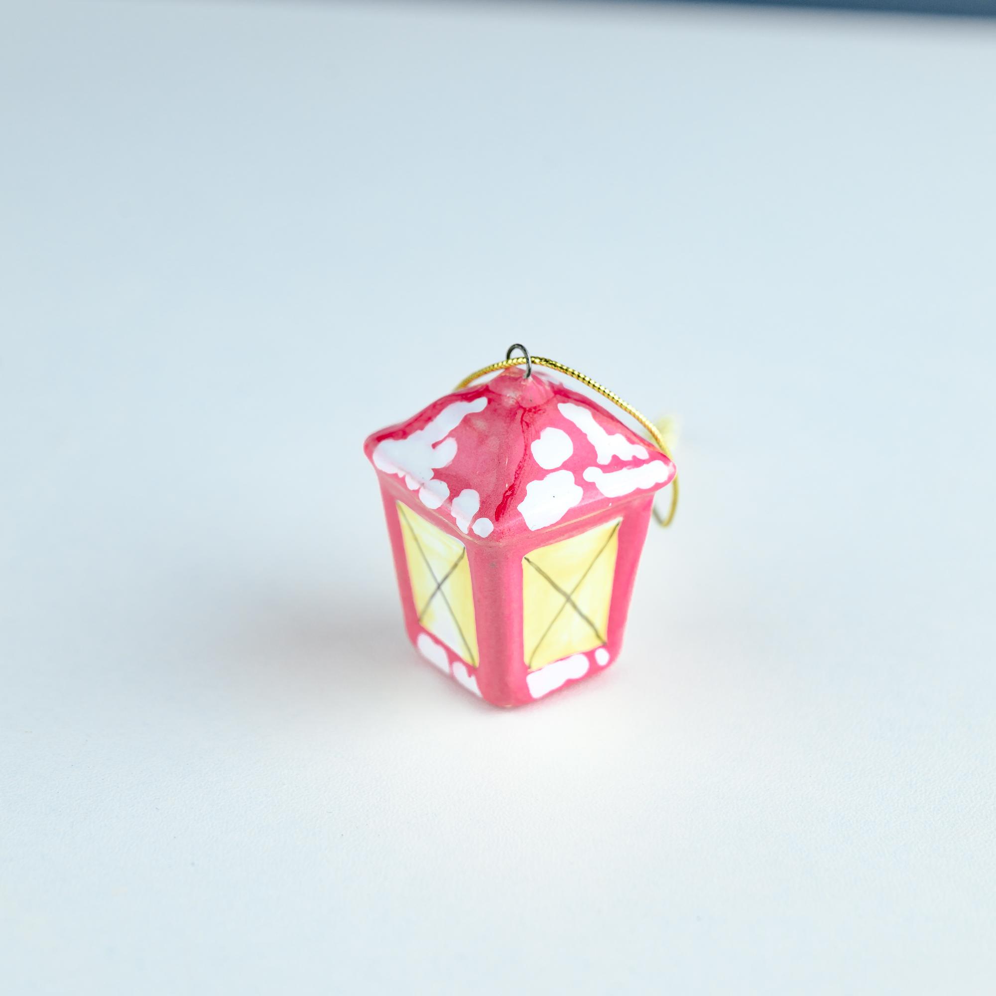 Фонарик розовый