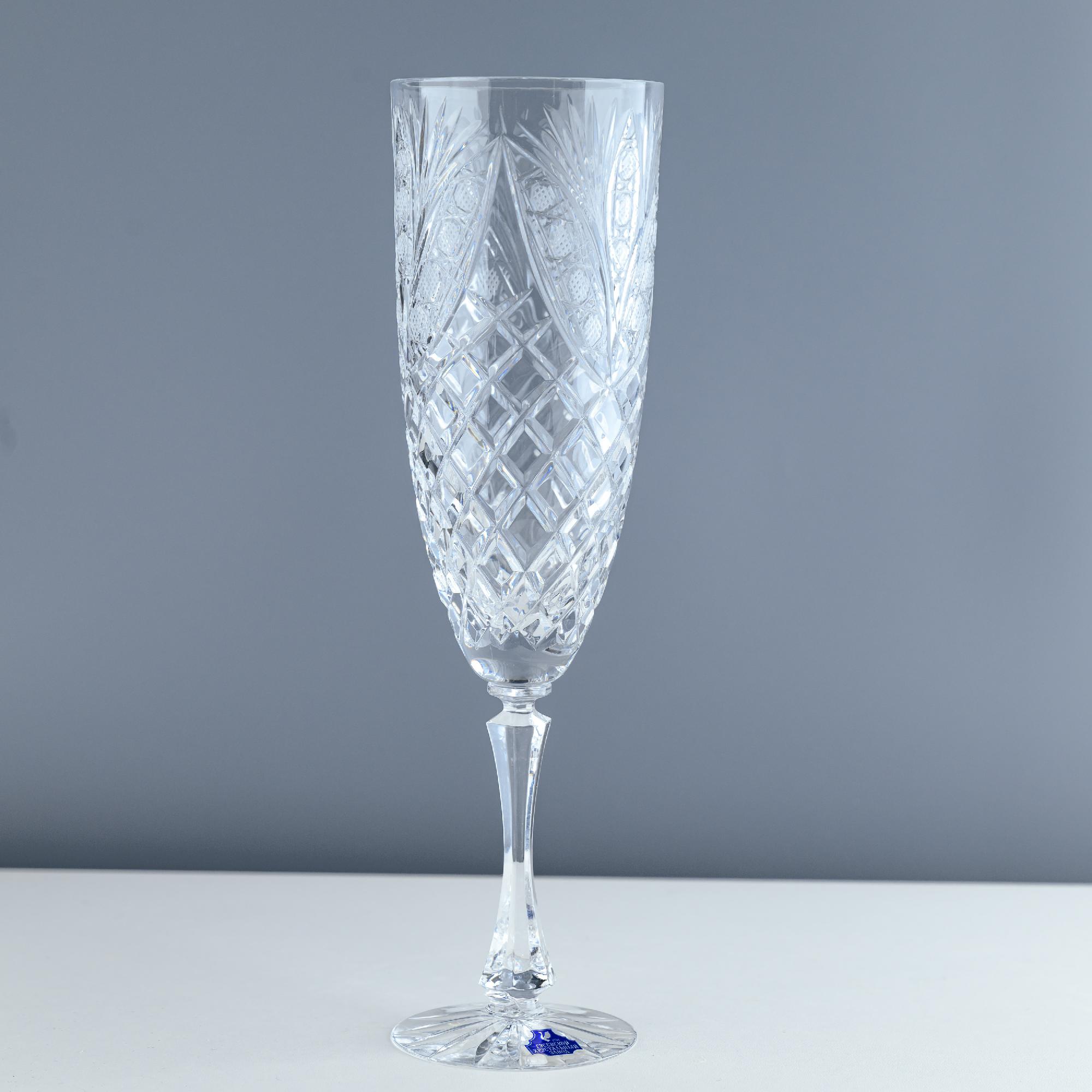 Бокал для воды хрустальный
