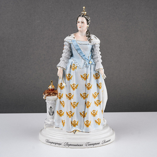 Скульптура "Императрица Екатерина II" золото